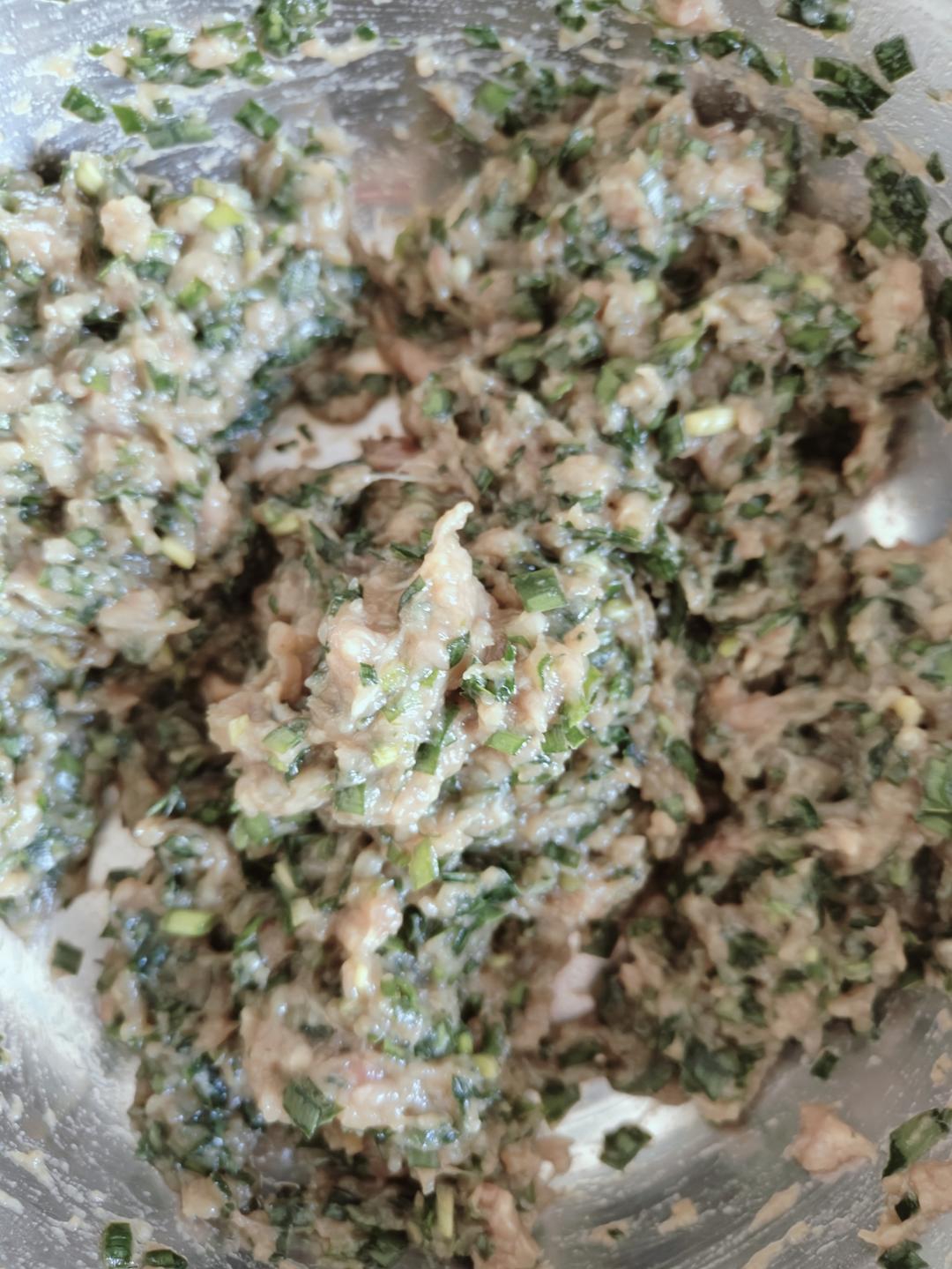韭菜肉饺子馅的做法