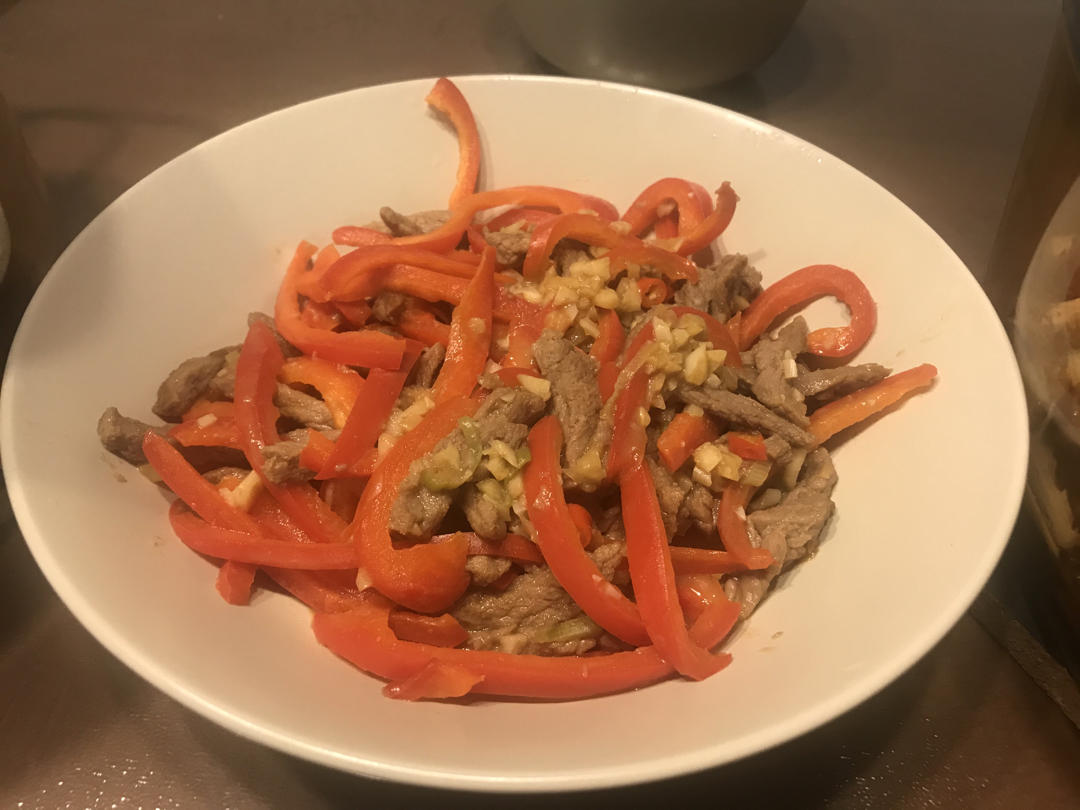 甜椒肉丝