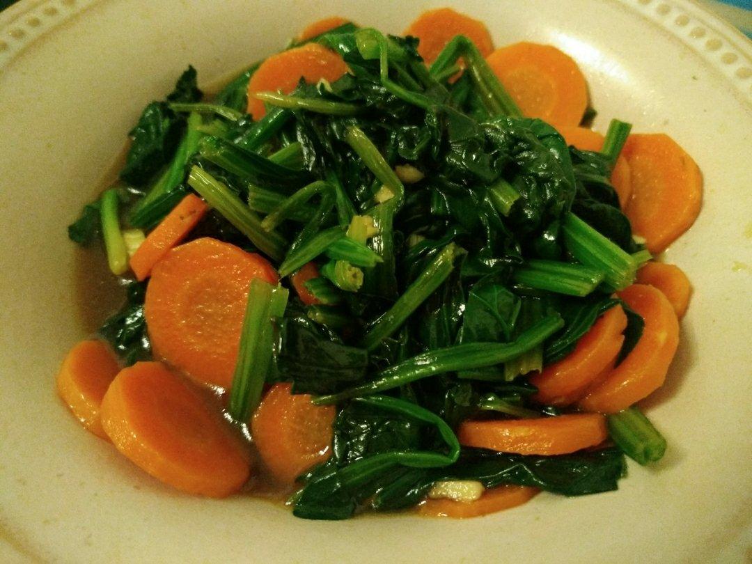 凉拌菠菜