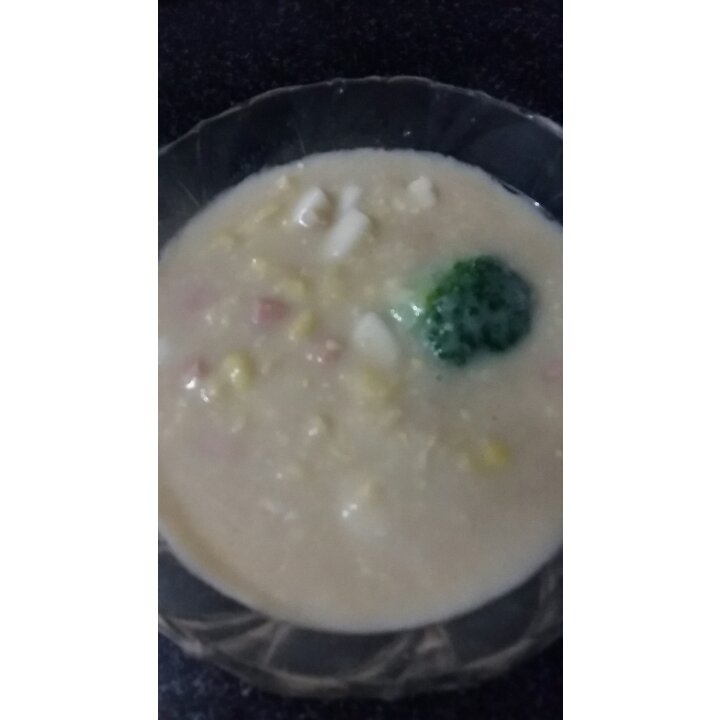 火腿玉米浓汤