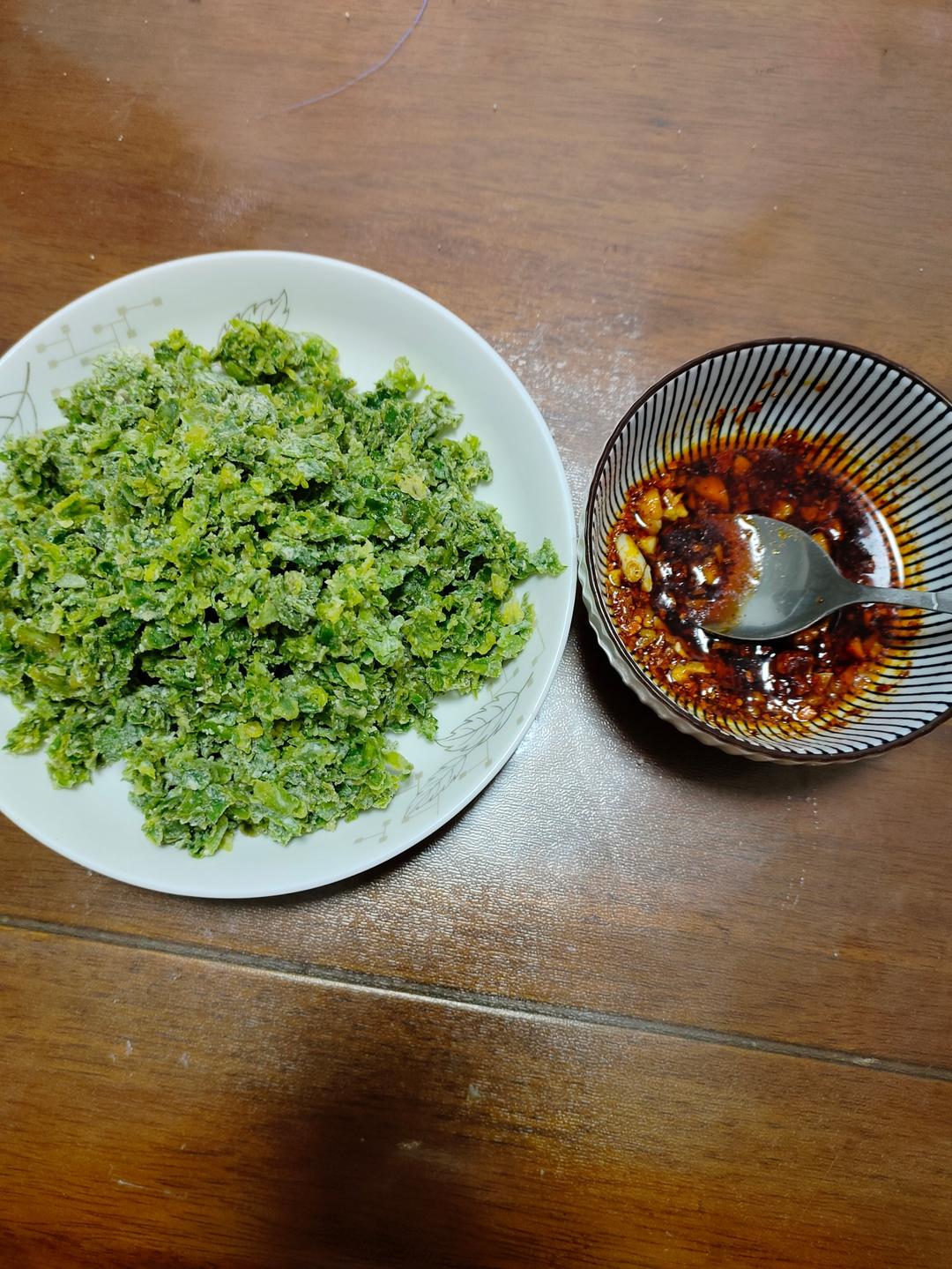 陕西麦饭（芹菜叶不要丢掉，这样做也很美味）