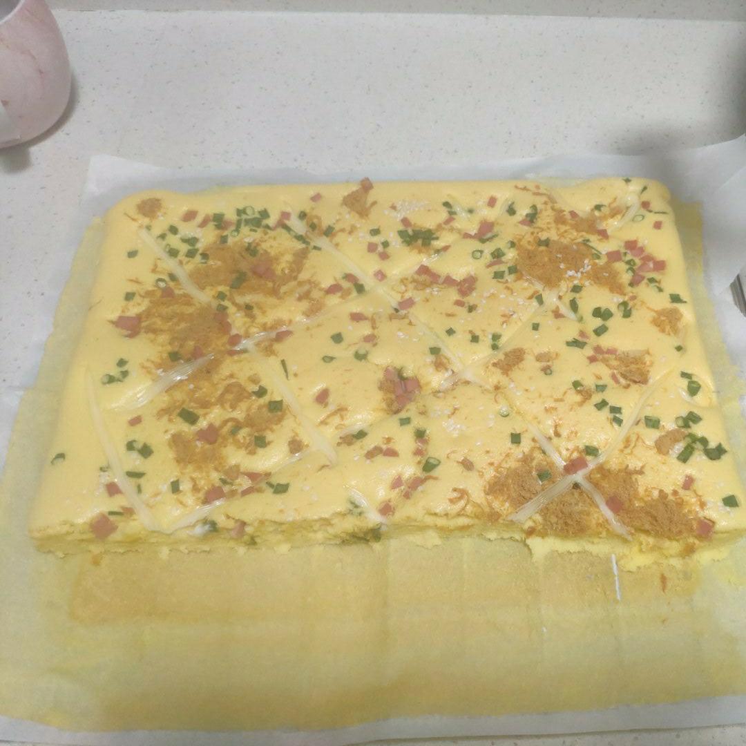 香葱肉松蛋糕
