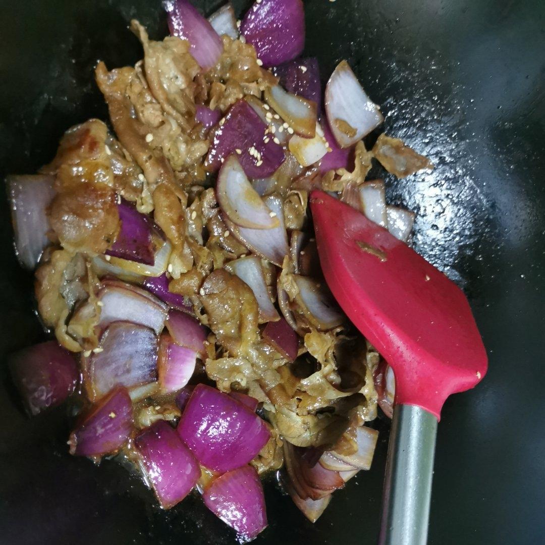 葱爆孜然羊肉卷