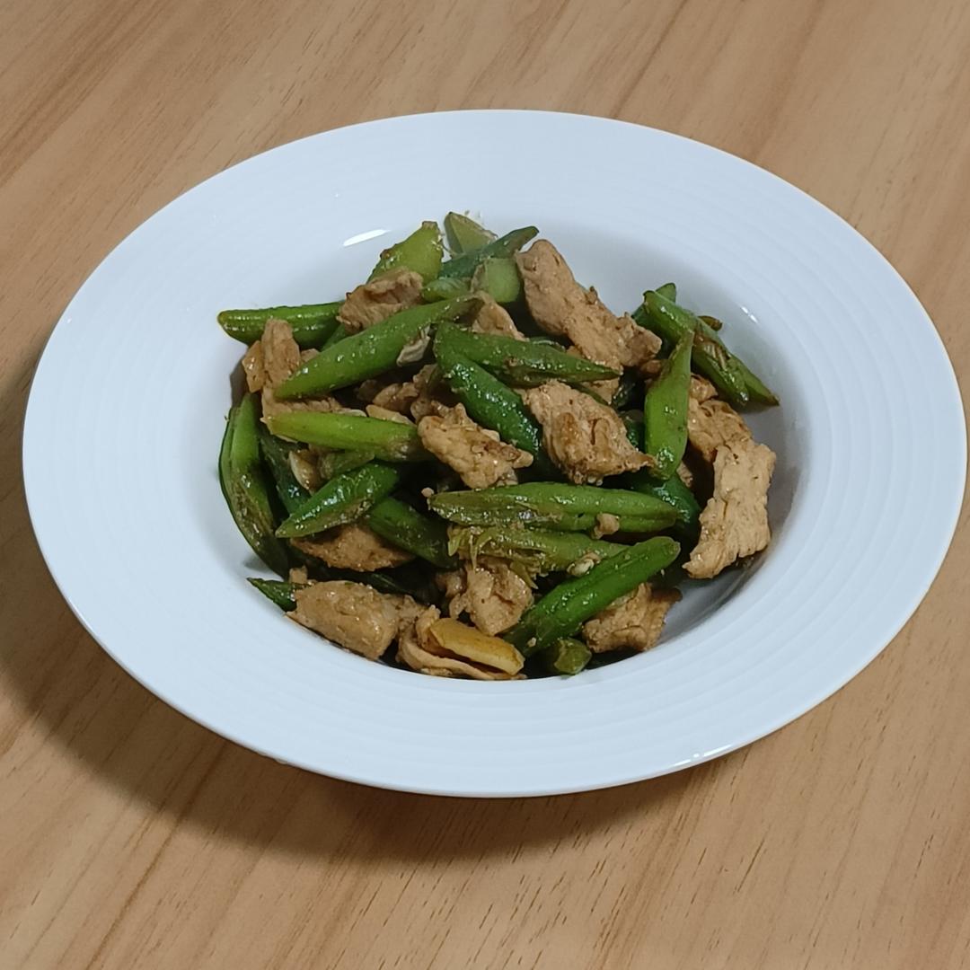 四季豆炒肉