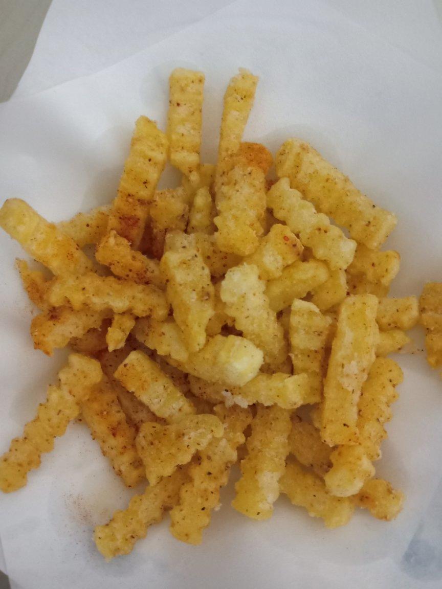 椒盐土豆条｜5分钟自制 炸薯条 快手秒杀开封菜