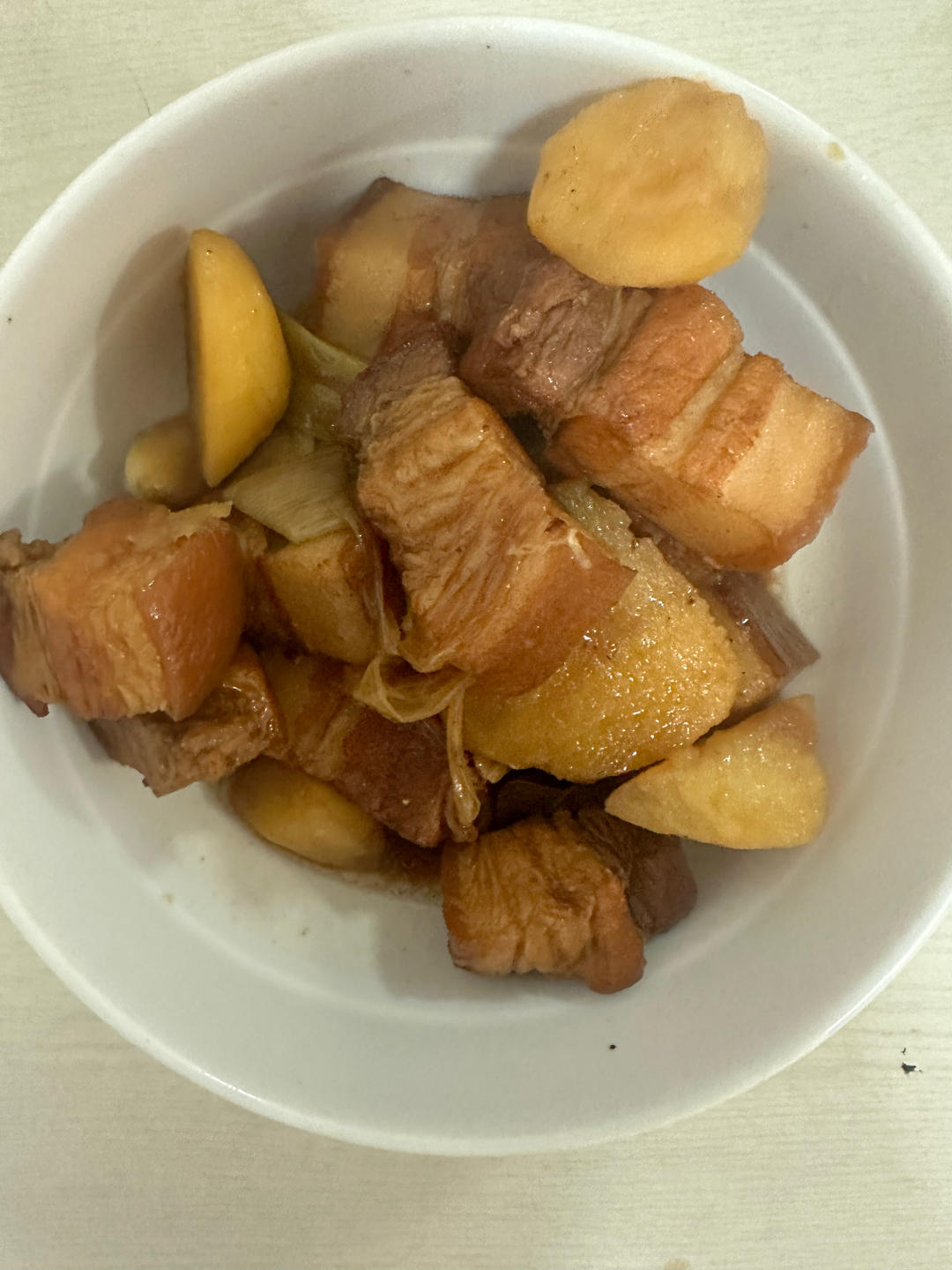 红烧肉炖土豆（丝毫不腻）
