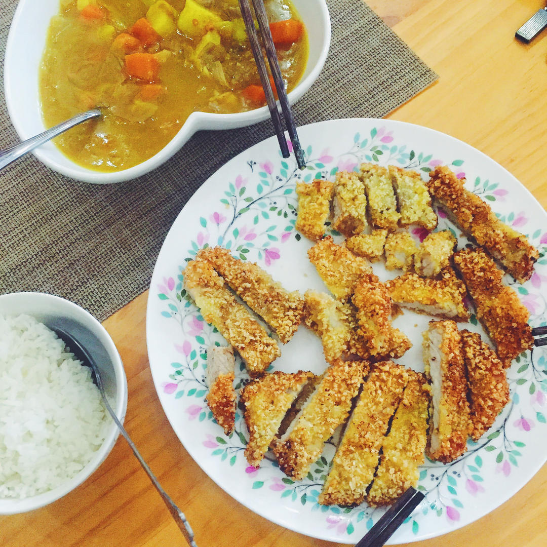 日式炸猪排（非油炸 揚げないとんかつ）
