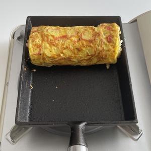 减脂早餐✨ ｜ 蟹柳包菜厚蛋烧的做法 步骤7