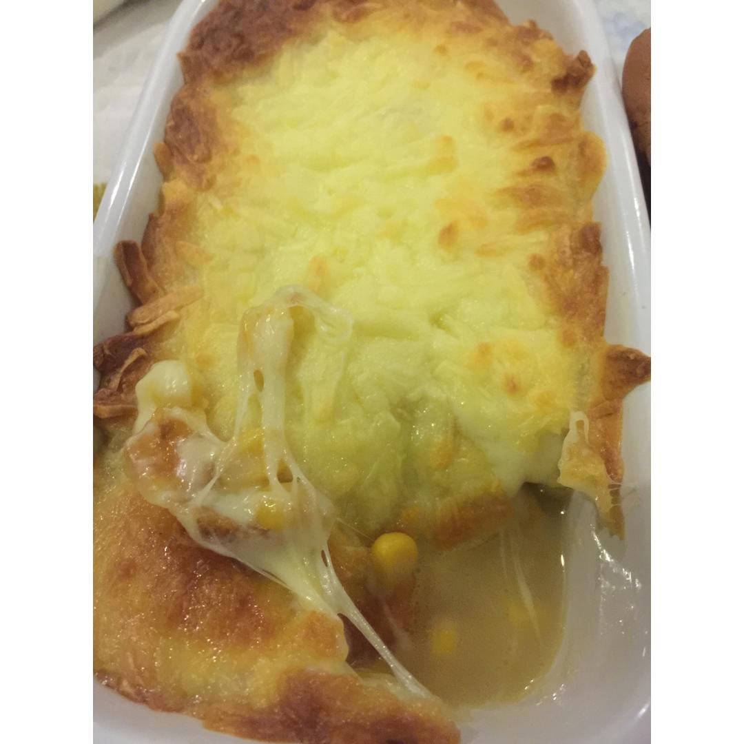 芝士焗玉米