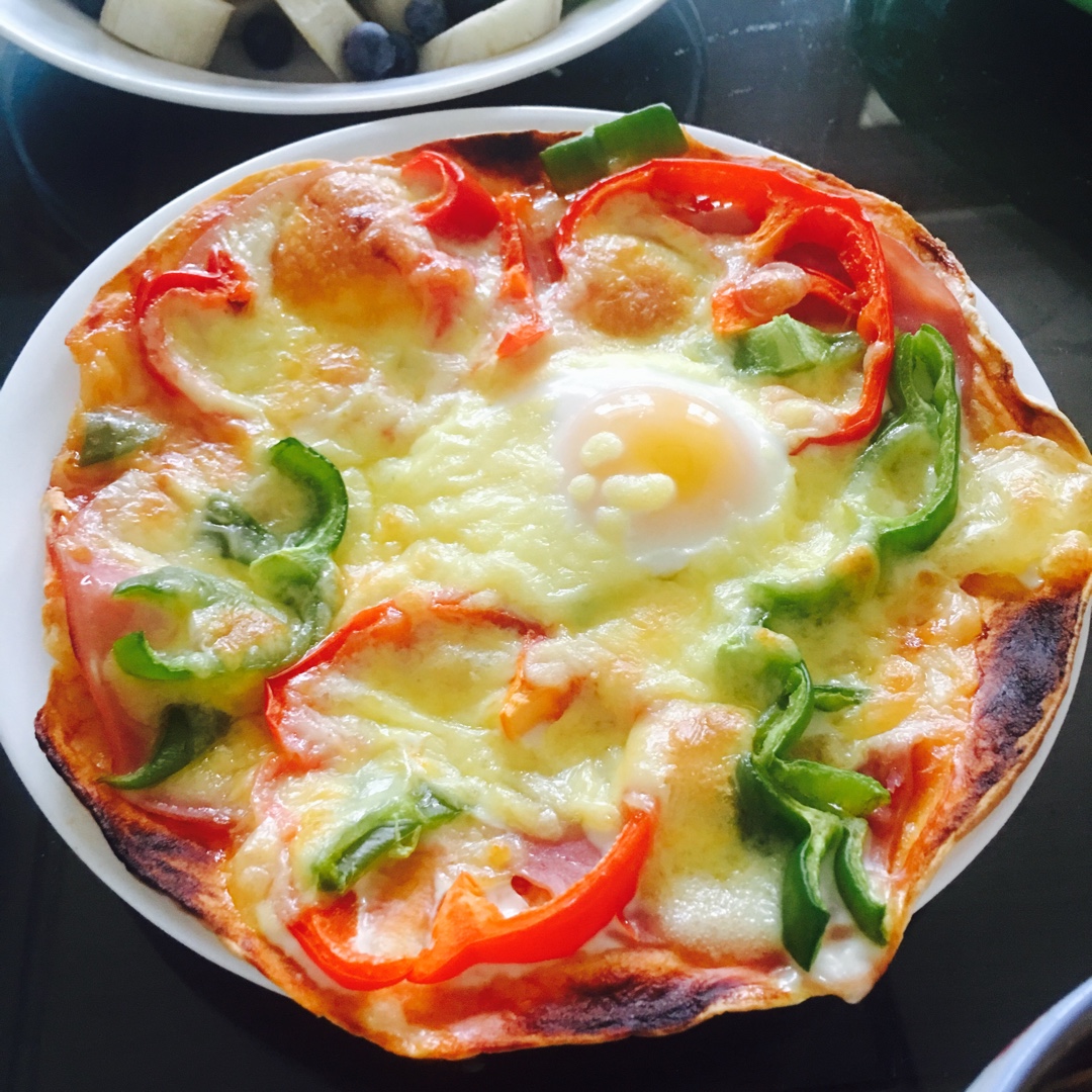 三分钟早餐之鸡蛋披萨