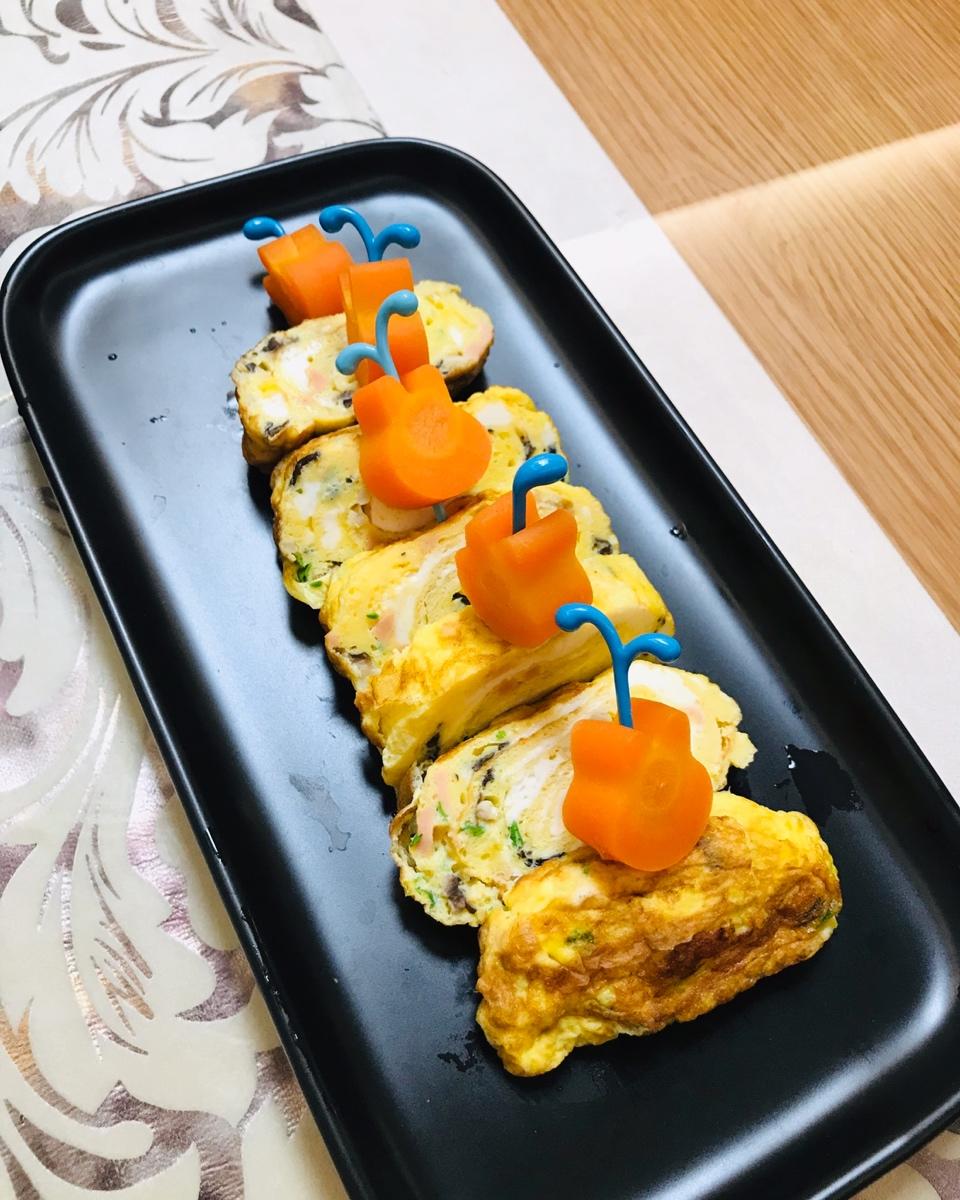 蔬菜厚蛋烧三明治（超详细平底锅做厚蛋烧）