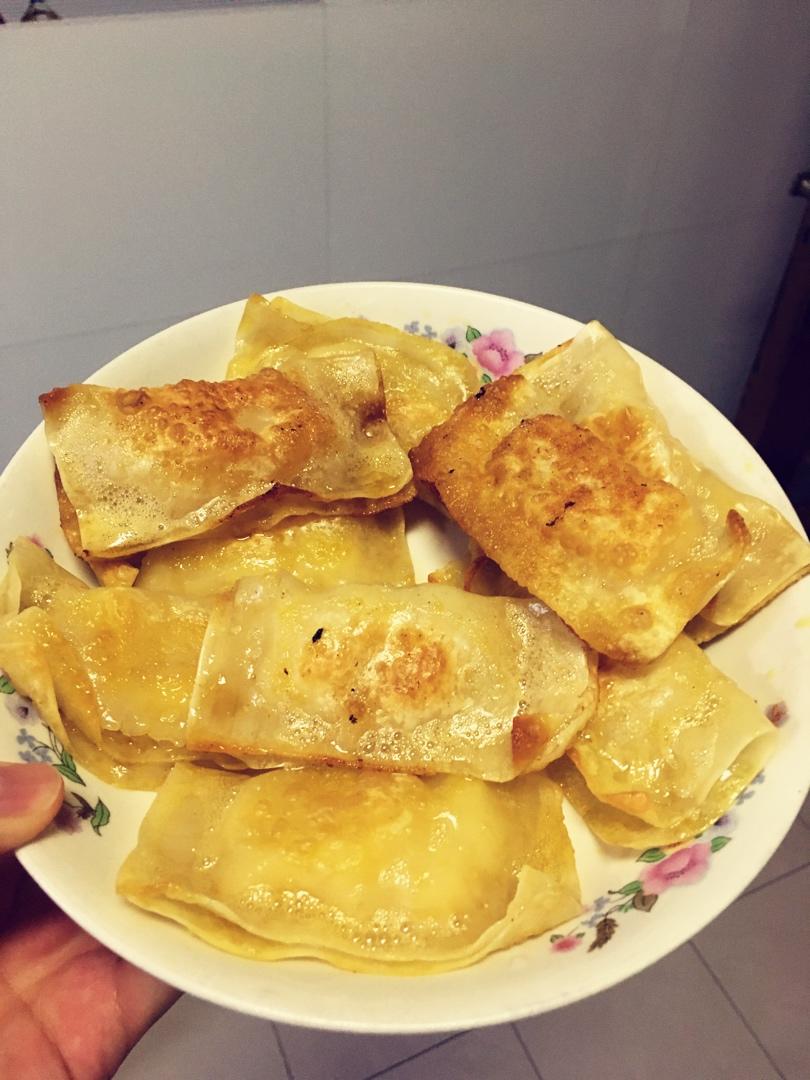 饺子皮苹果派