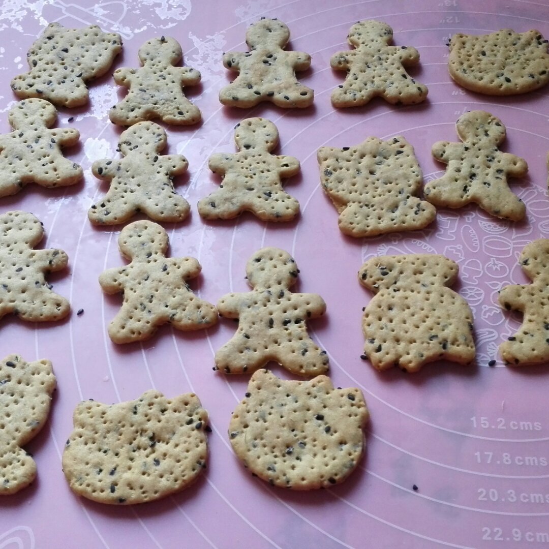 芝麻全麦苏打饼干（勾氏私房菜）