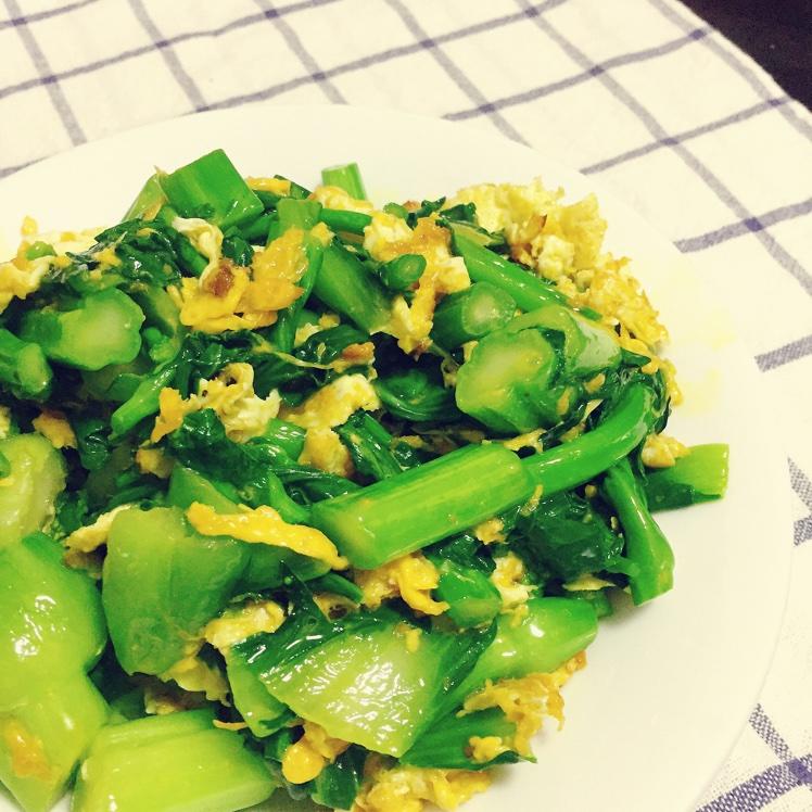 happyendingc做的青菜炒鸡蛋
