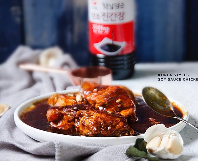 韩式酱油鸡的做法