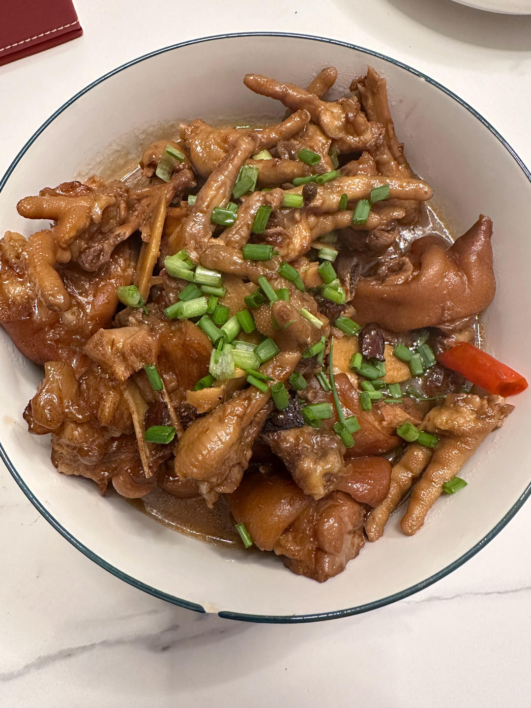 年夜饭 | 手牵手（猪蹄炖鸡爪）