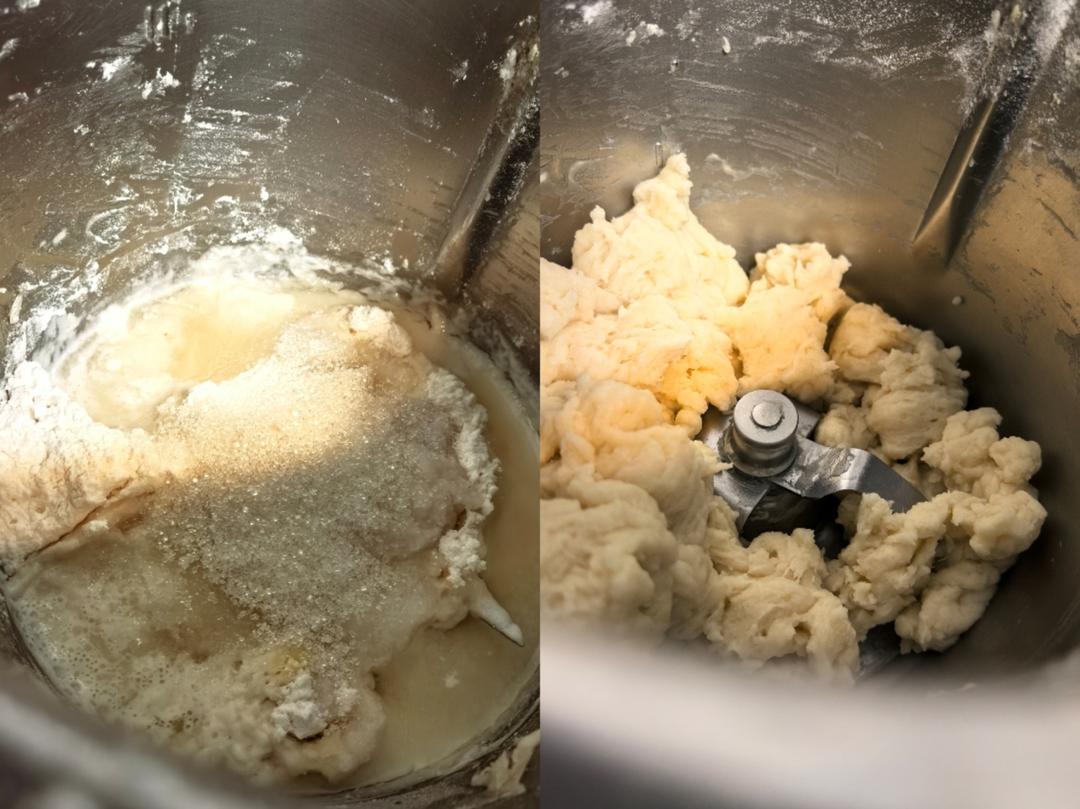 纯奶手撕吐司的做法 步骤1