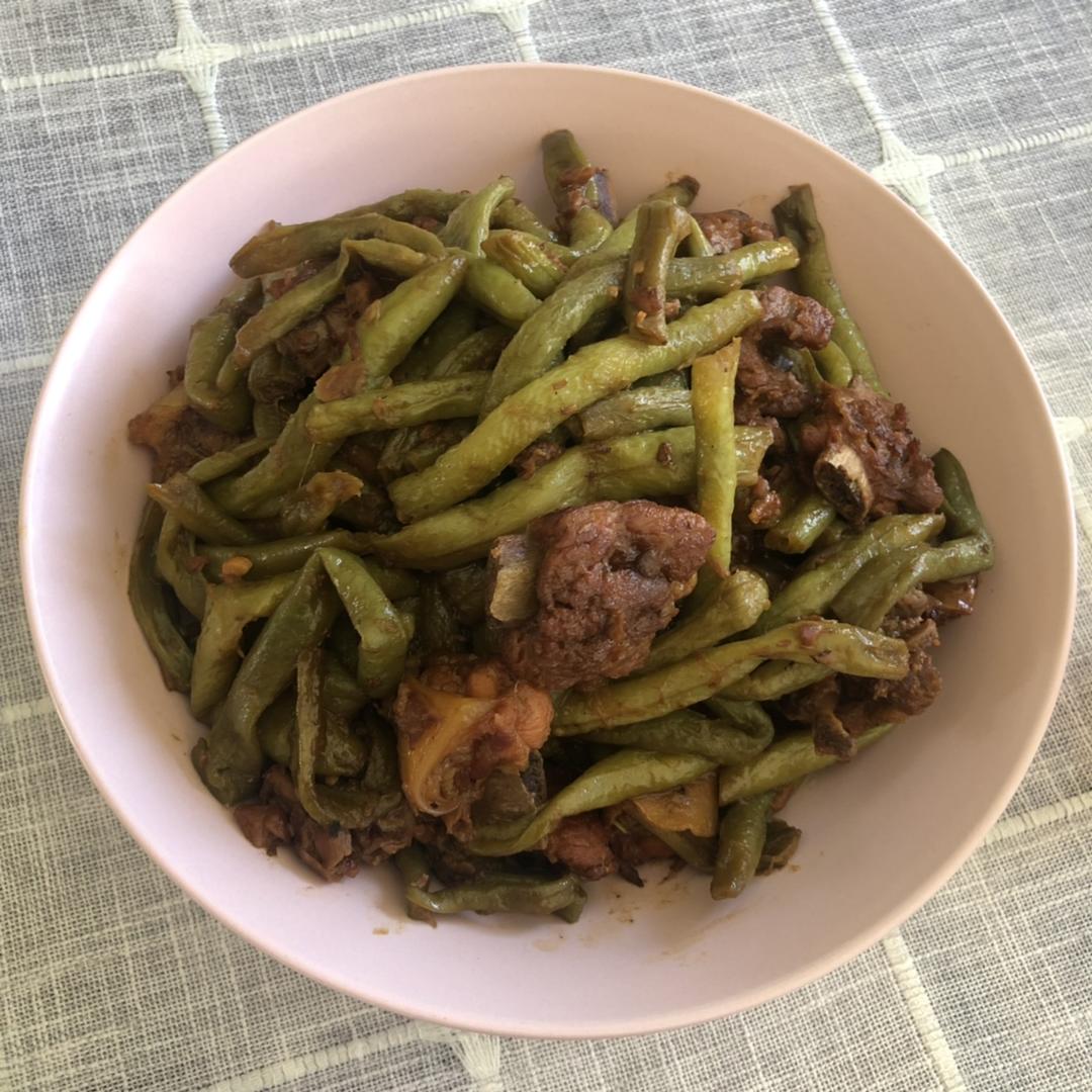 排骨炖豆角