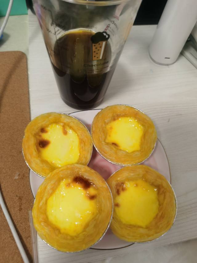 零失误！巨简单的空气炸锅版蛋挞