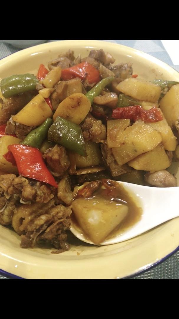 土豆黄焖鸡