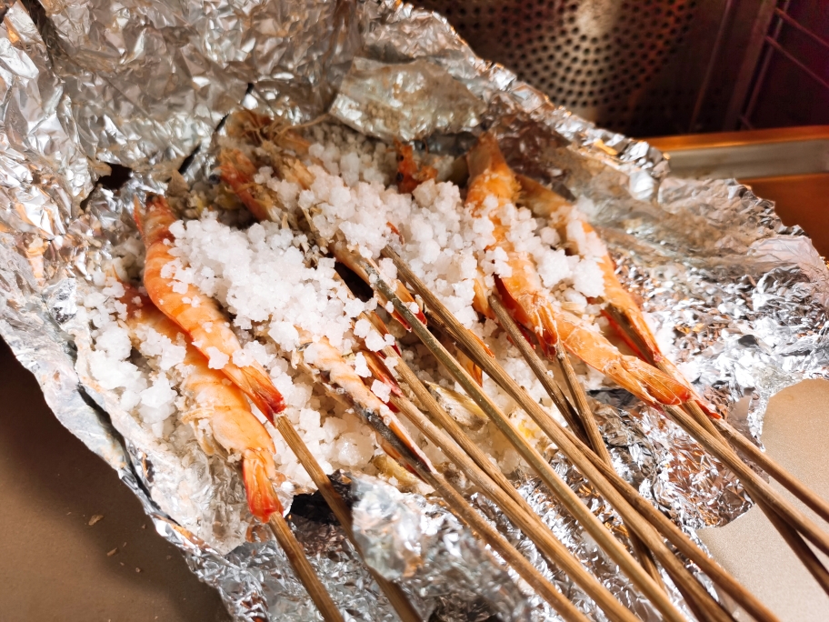 超简单的锡纸盐焗虾——烤箱版的做法 步骤6