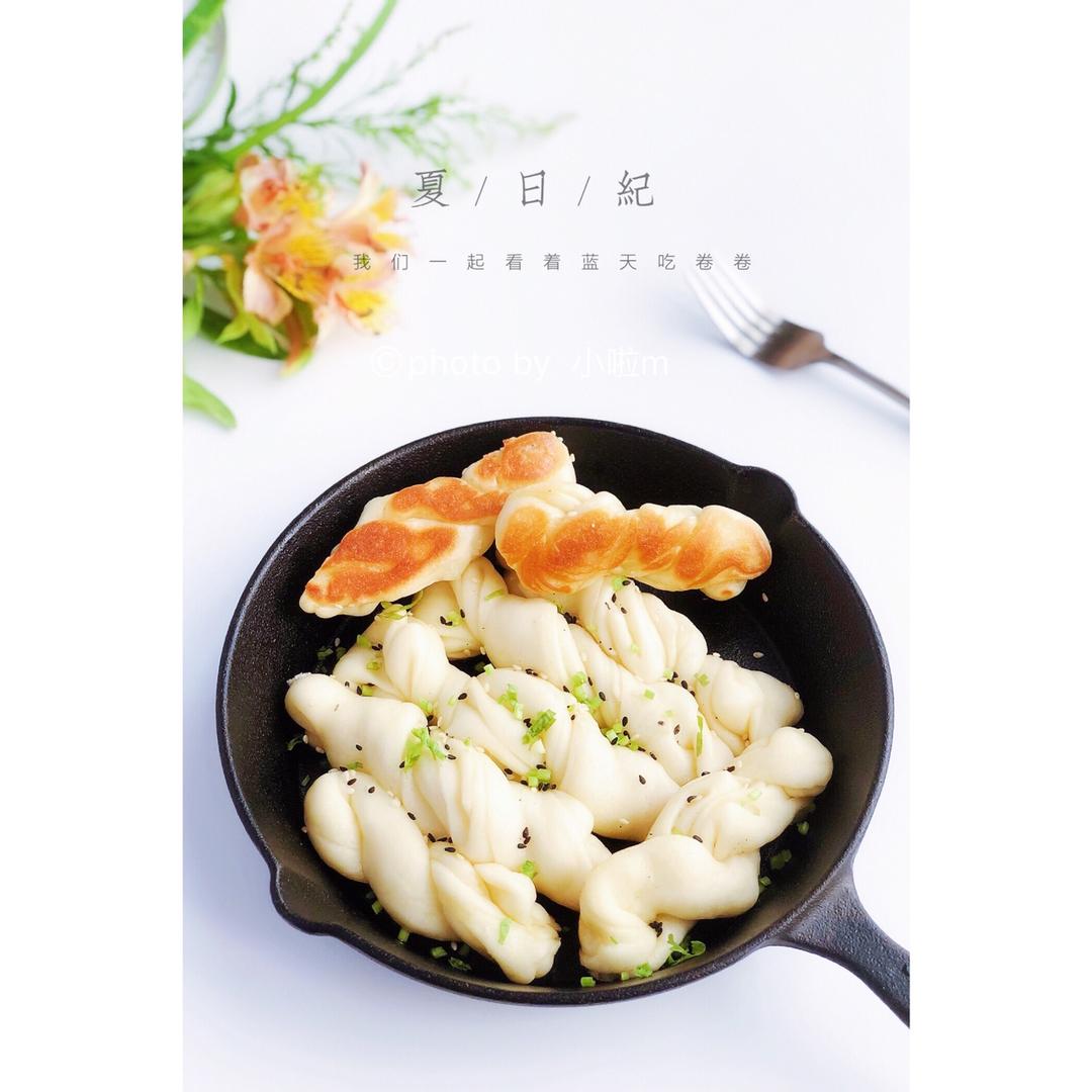 一定要做！—煎卷子【生煎花卷】