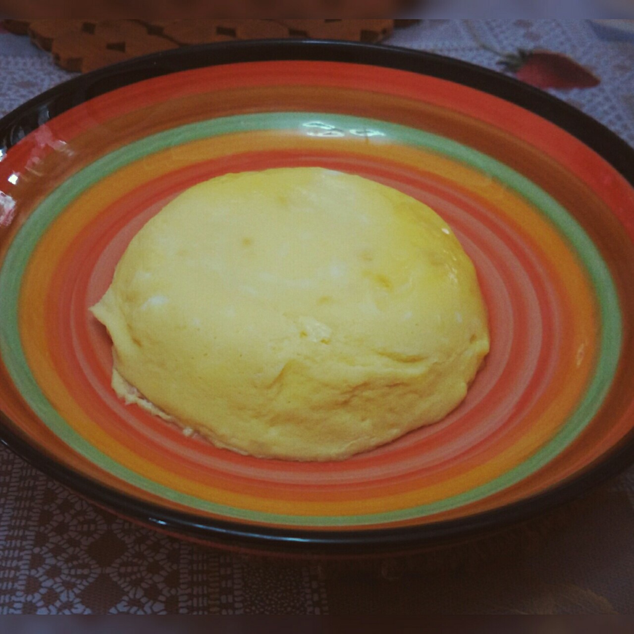 懒人食|1分钟微波炉柠檬酸奶小蛋糕（无油低脂版）