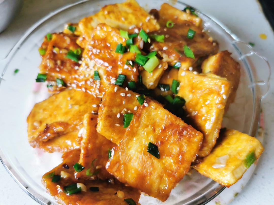 无敌好吃的香煎豆腐