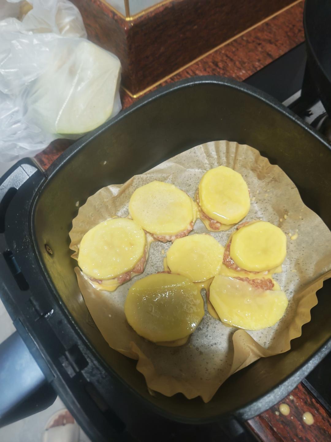 广东土豆盒空气炸锅美食