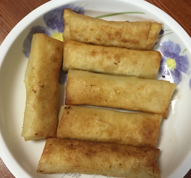 荠菜春卷