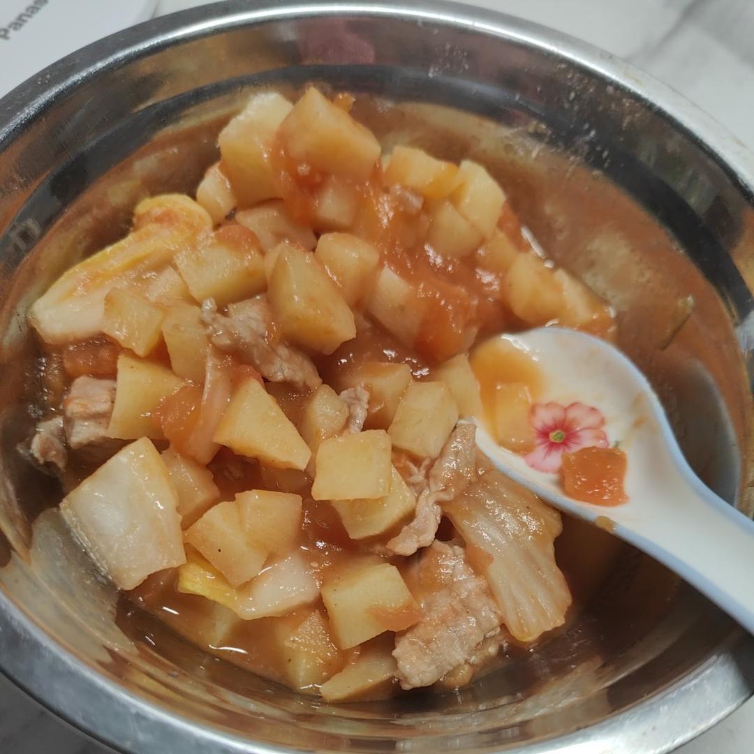 汤汁浓郁！好喝到汤汁都不剩的番茄土豆肥牛汤