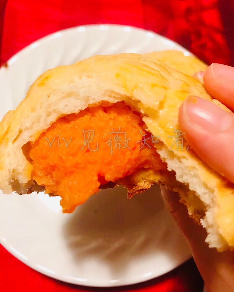 红薯夹心菠萝包