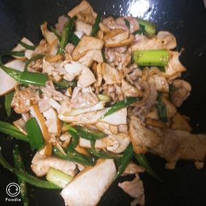 豆腐干青椒炒肉的做法 步骤5