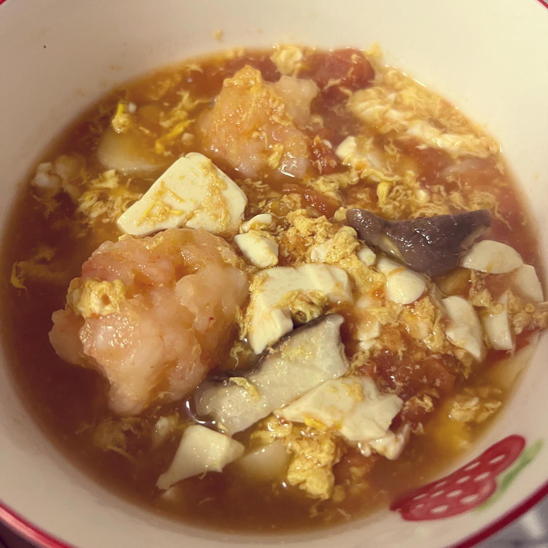 超好吃零失败番茄豆腐汤