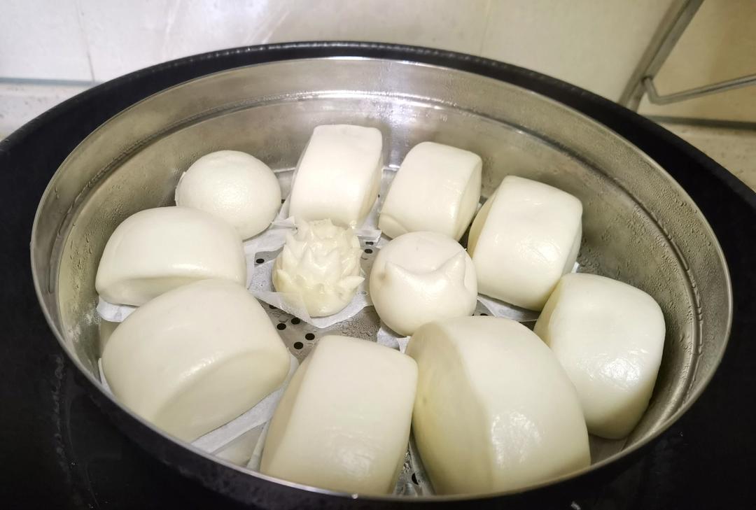 新手做馒头也能100%成功——附上非常详细的视频步骤（一次发酵法）