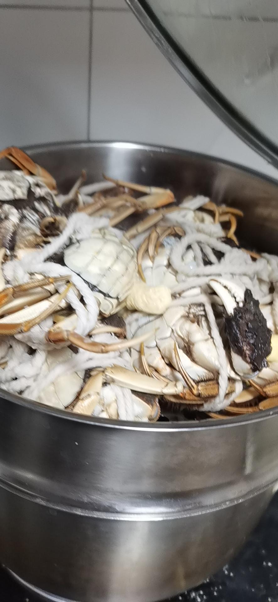 清蒸大闸蟹