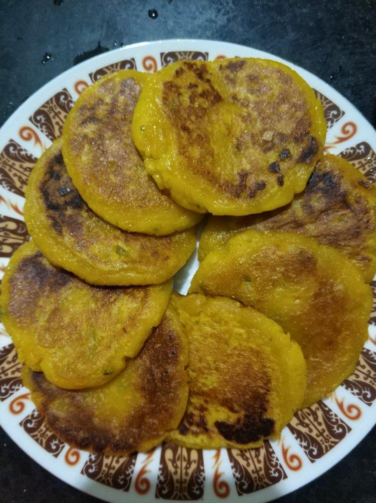南瓜糯米饼