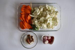 咖喱烤花菜的做法 步骤2