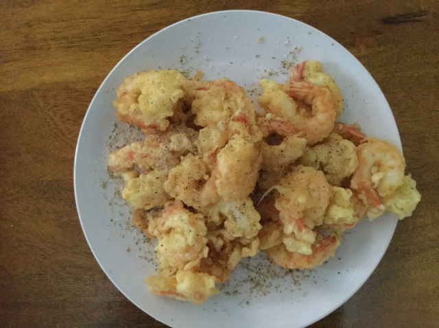 椒盐虾仁