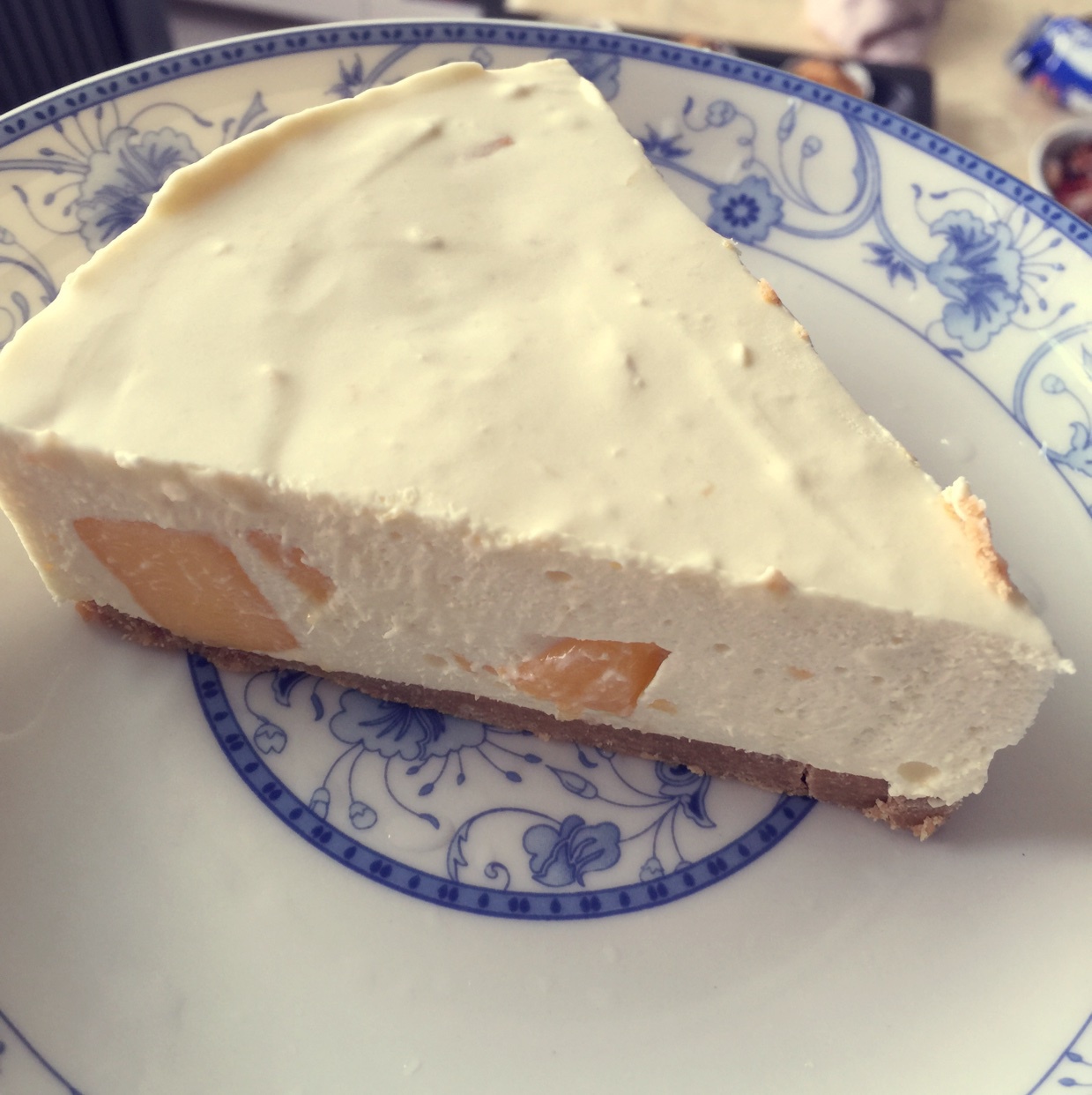 芒果芝士蛋糕（免烤）