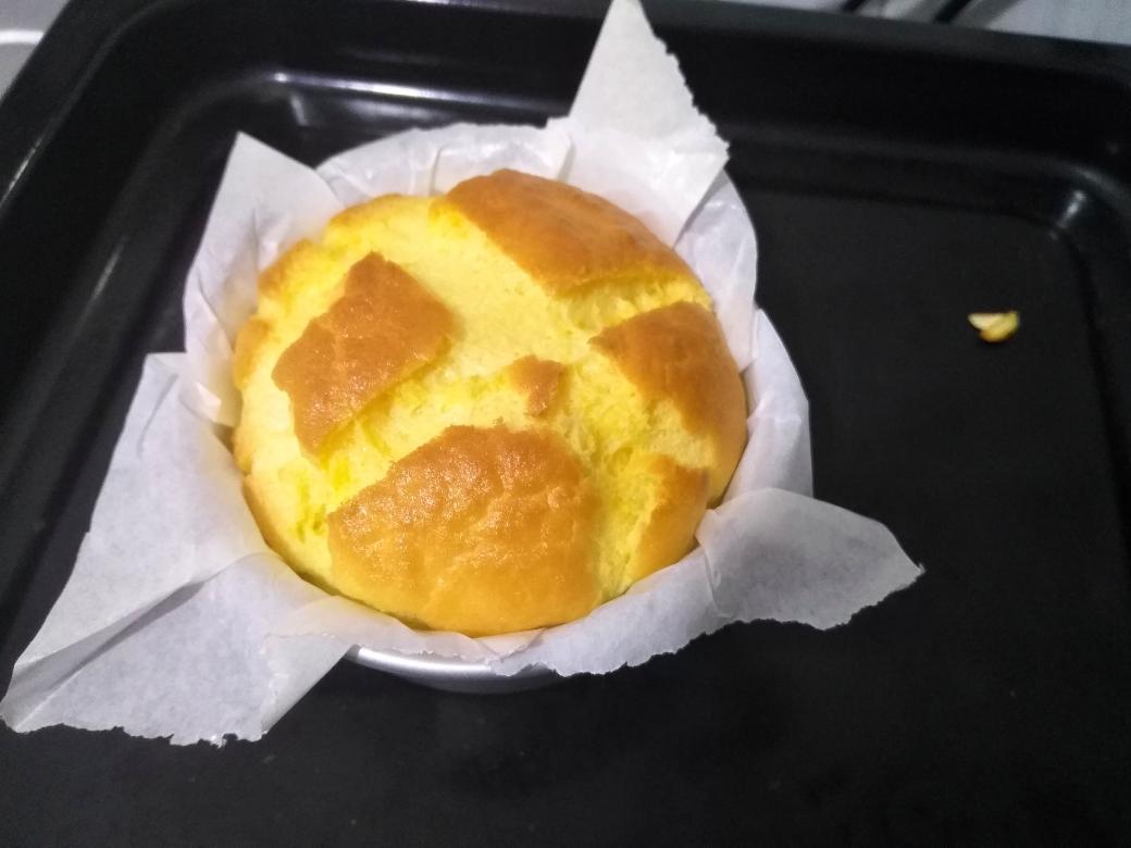 烤舒芙蕾🥞简单方便一次成功～口感绵密好吃😋