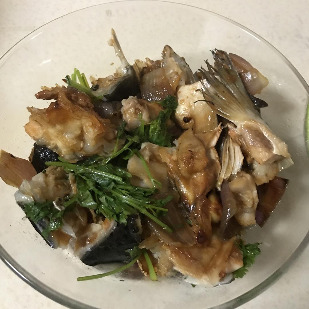 《中餐厅》张亮的焗三文鱼头