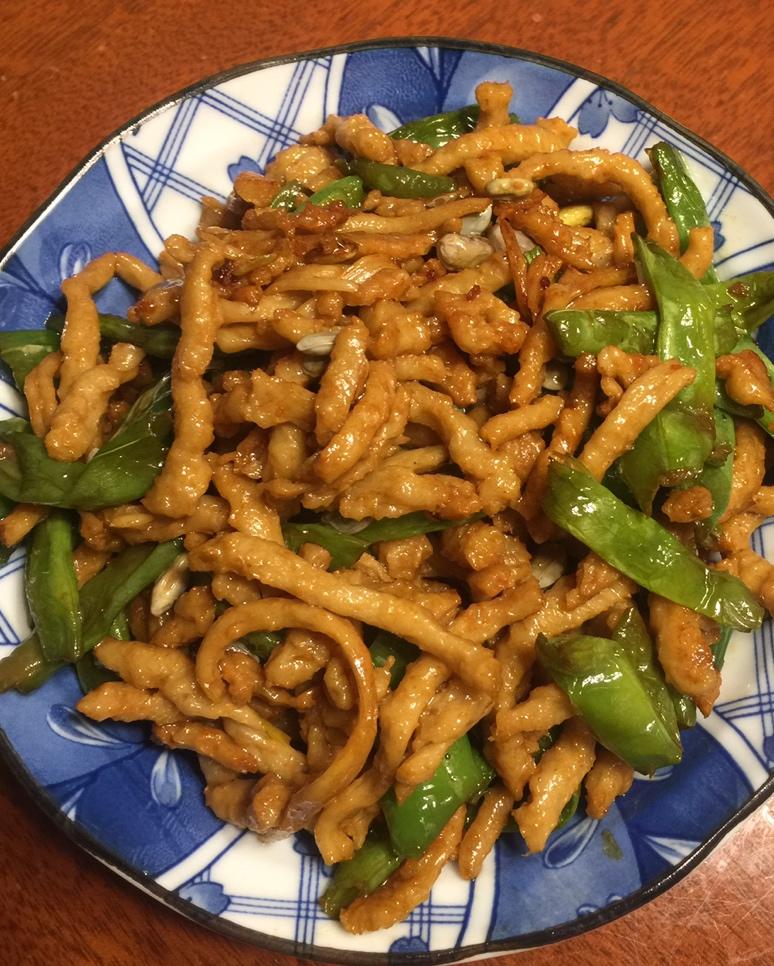 拯救死亡做的炒面筋丝