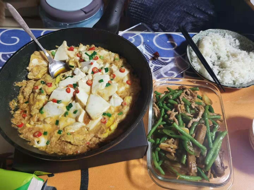 豆角烧茄子