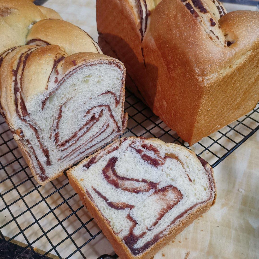 红豆沙吐司