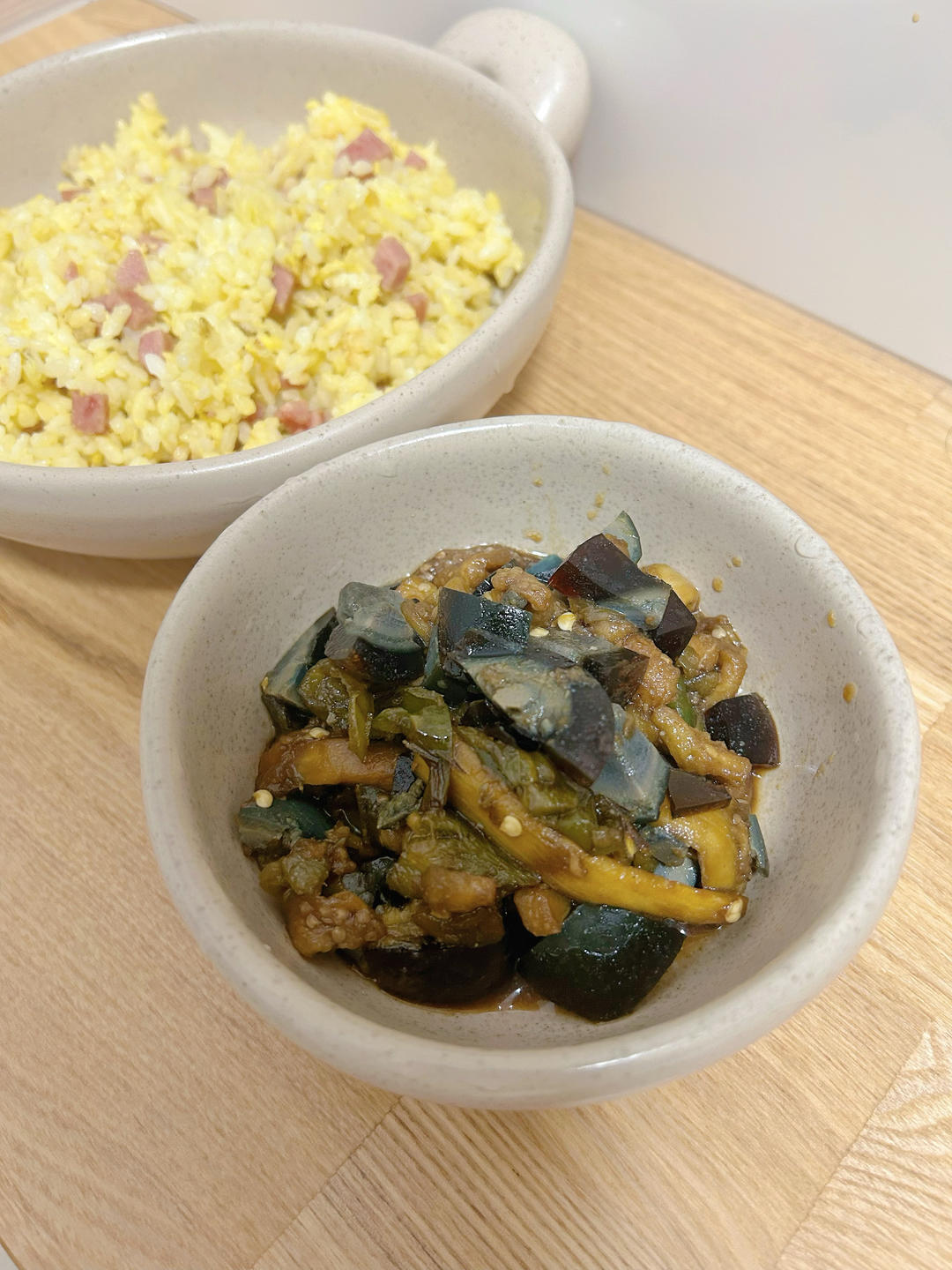 擂椒茄子 无油健康减脂餐
