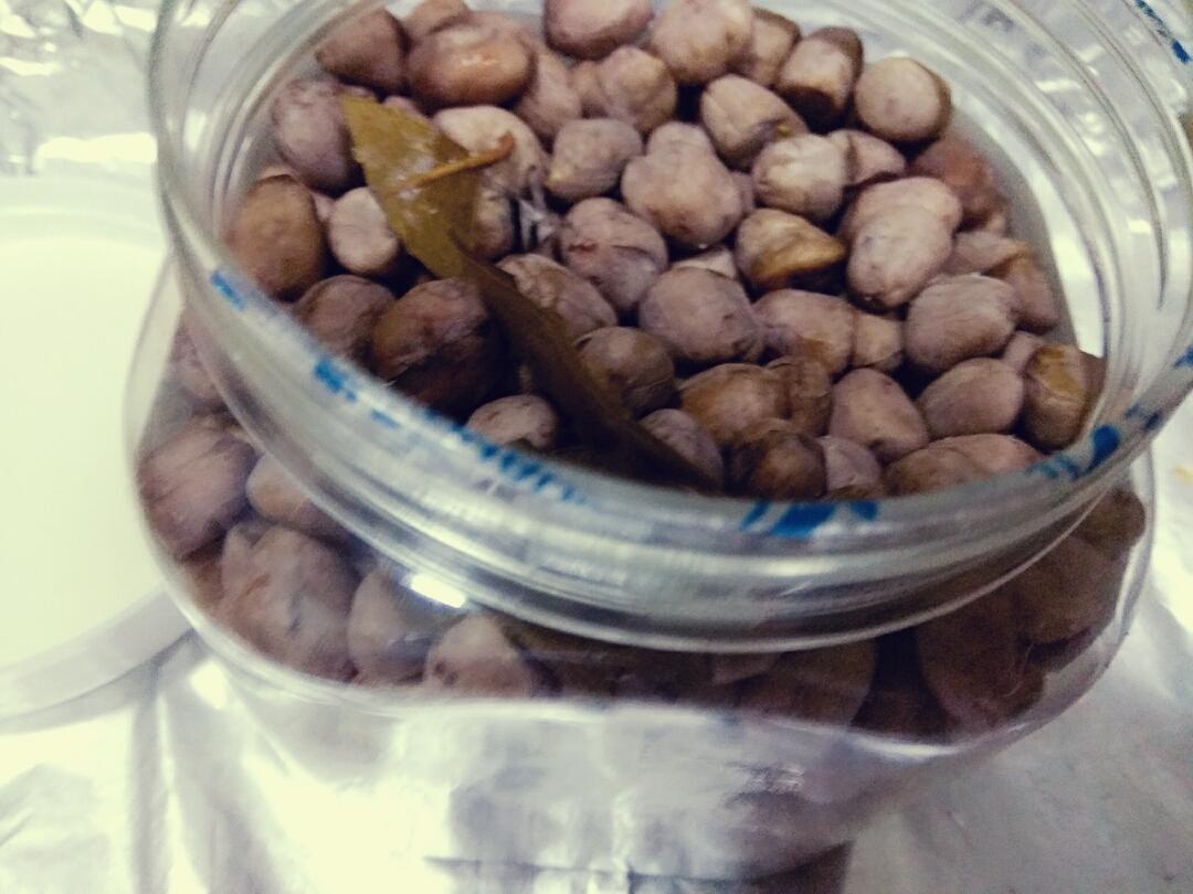 烤箱版盐焗花生