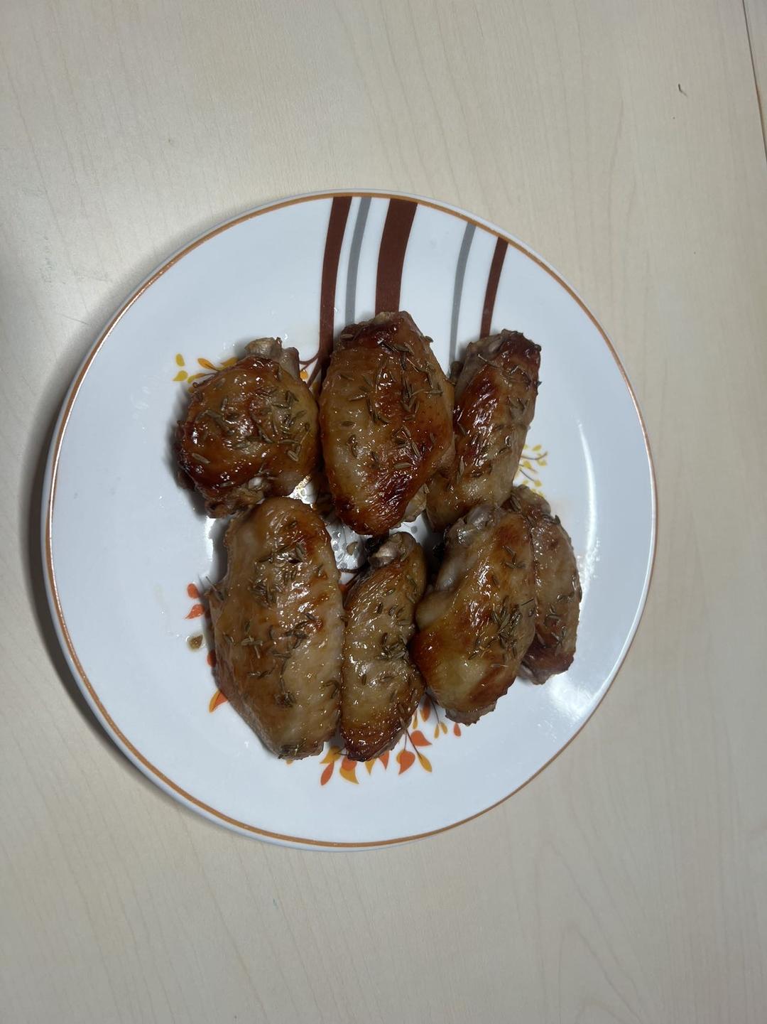 孜然蒜香烤鸡翅