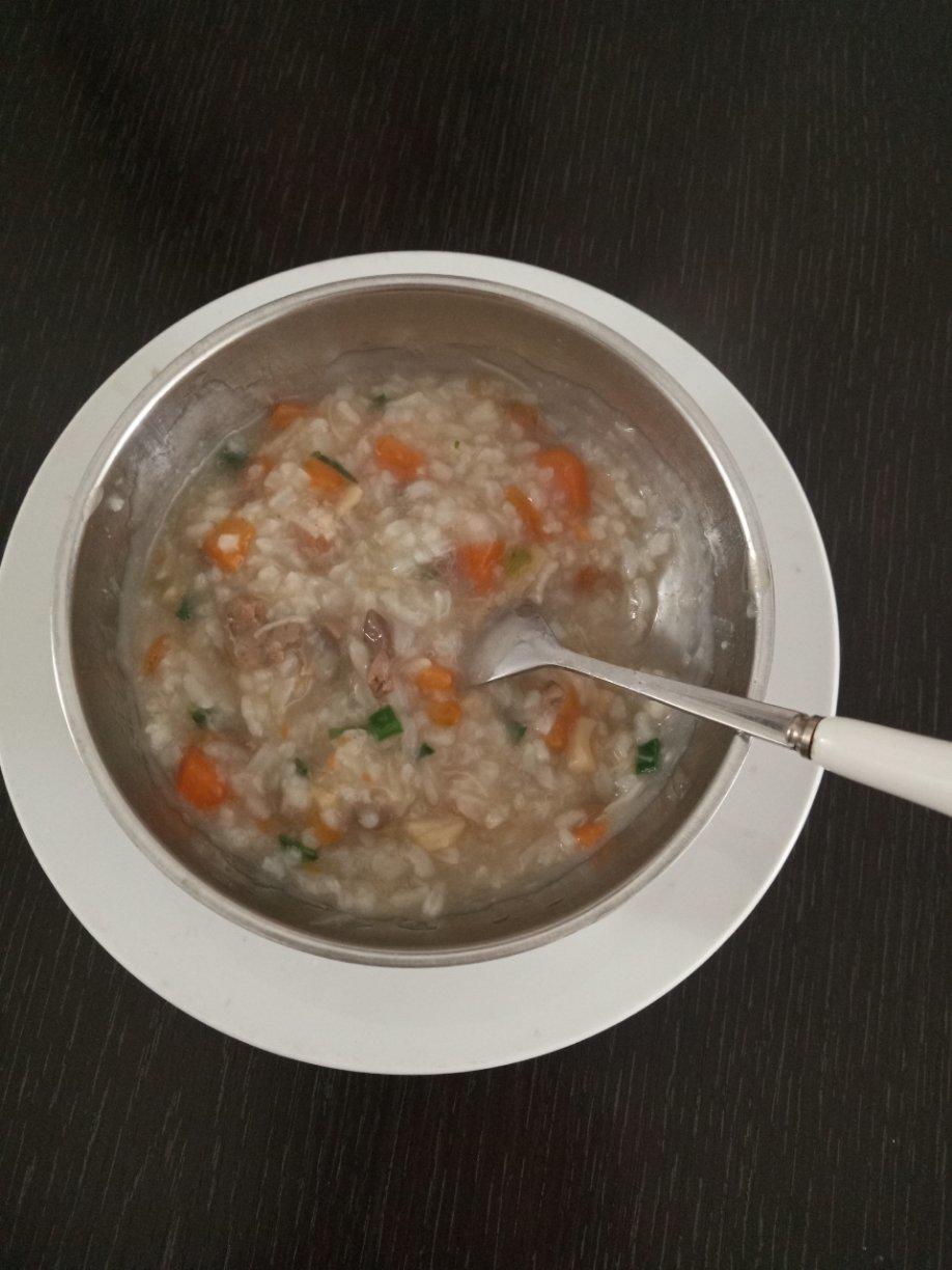 肉末胡萝卜粥（宝宝辅食）