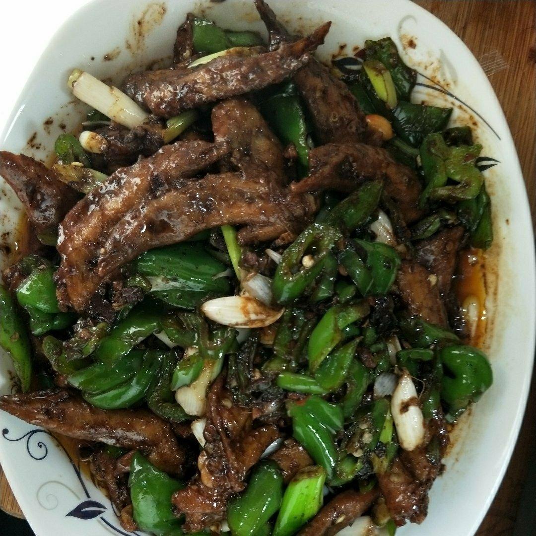 辣炒鸡尖